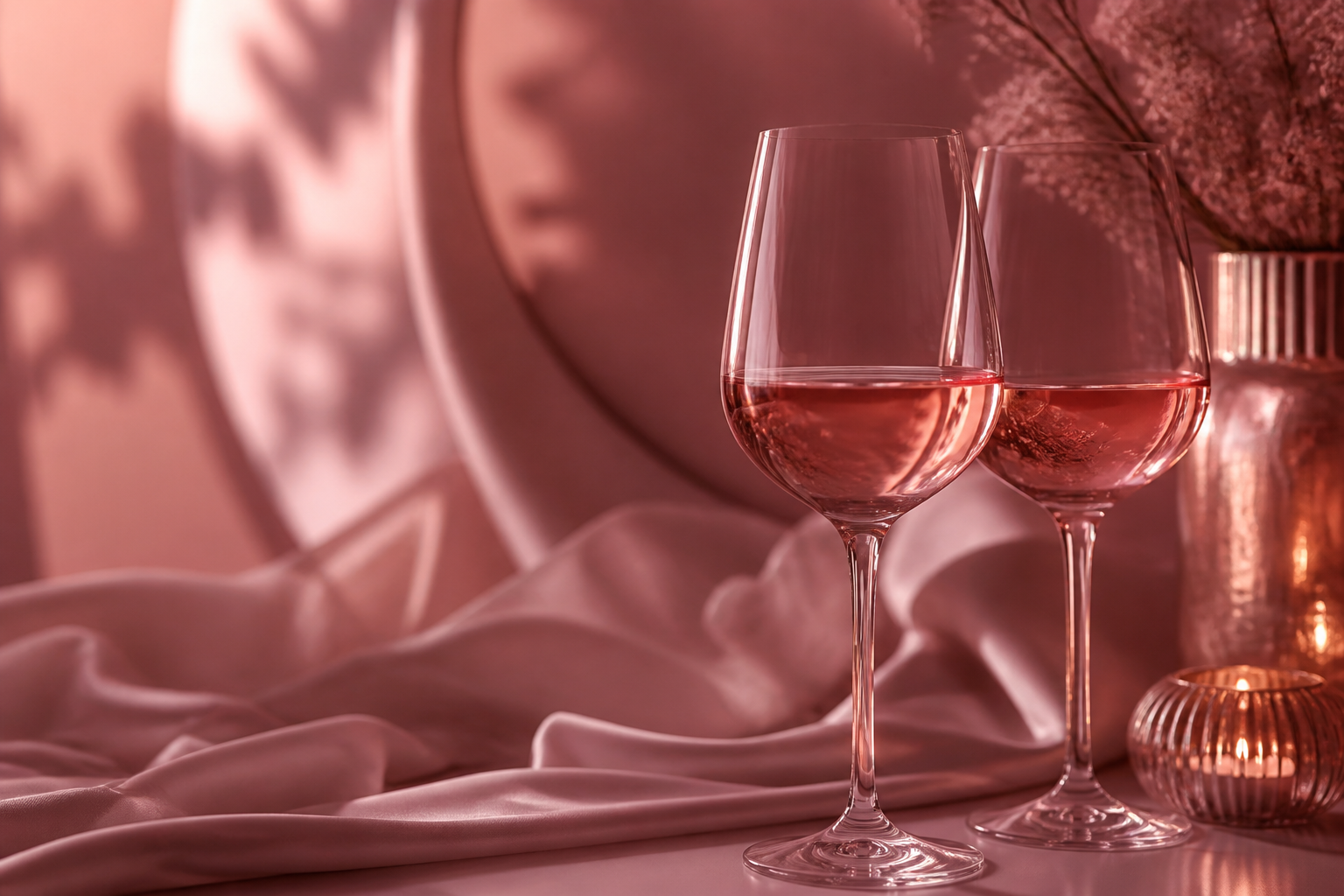 Warm romantic lighting suggesting couple intimacy