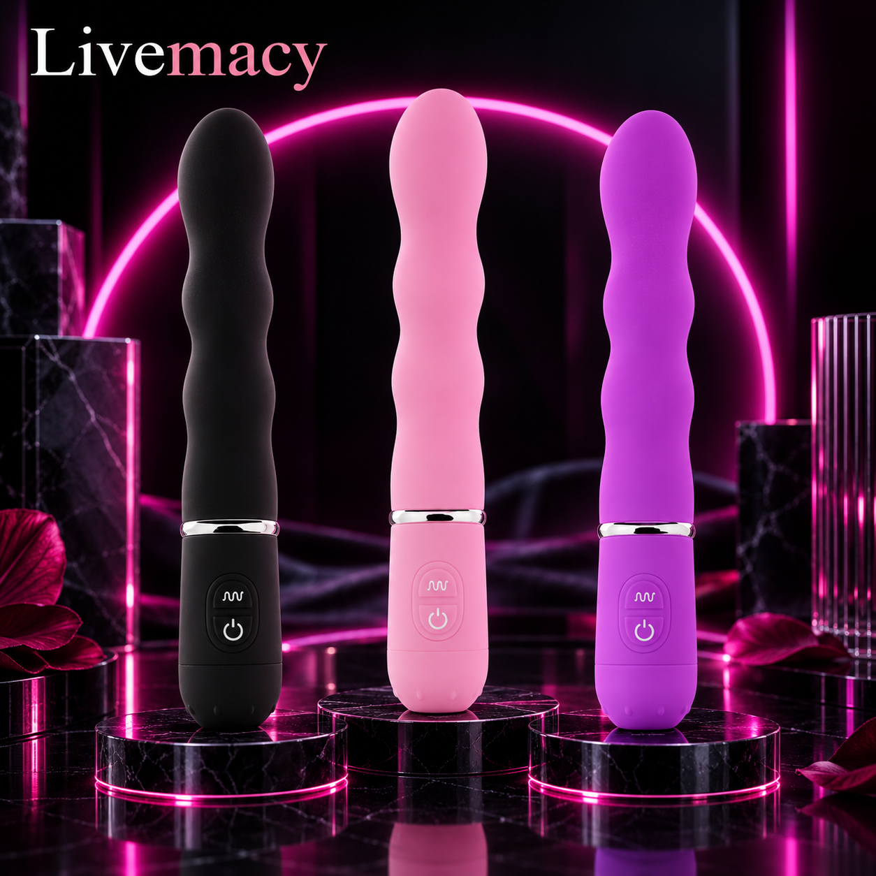 10 Frequency G Spot Big Dildo Vibrator