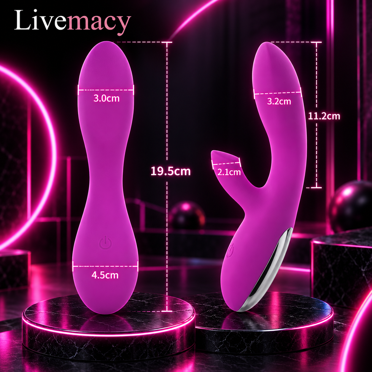 12 Speed Vibrator And Sucker Vibrating Dildo