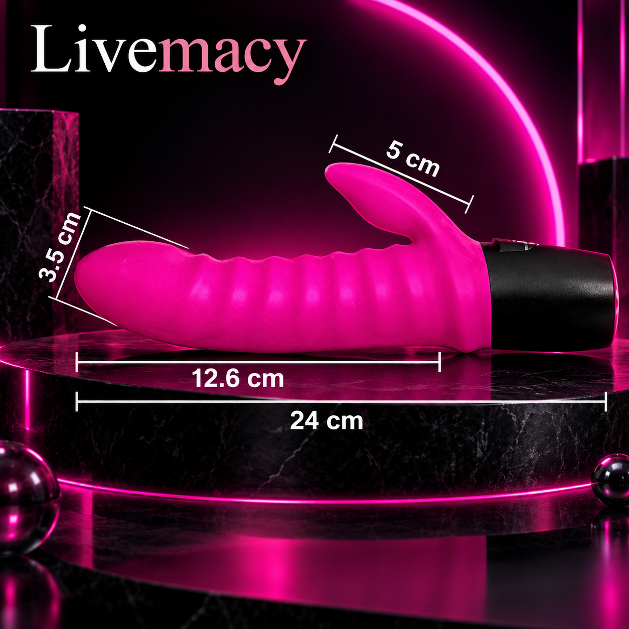 7 Speed Heating And Thrusting Usb Rechargeable Vibrating Dildo