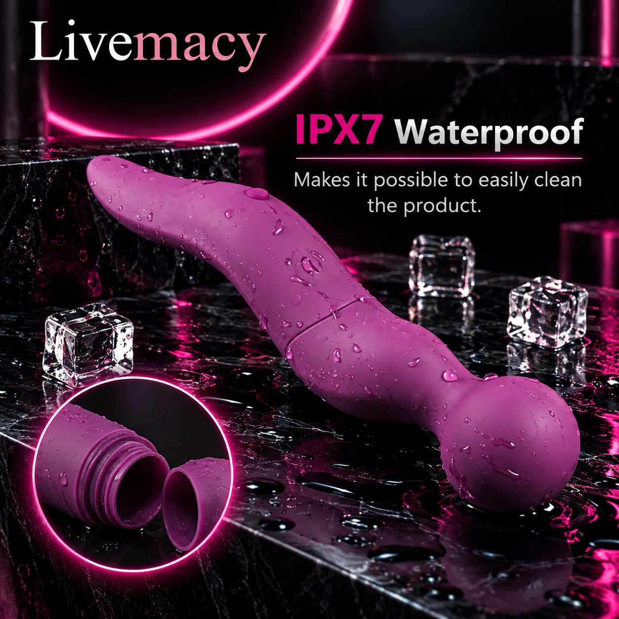 8 Speed Luxury Usb Vibrator For Clitoris Vagina And Breast