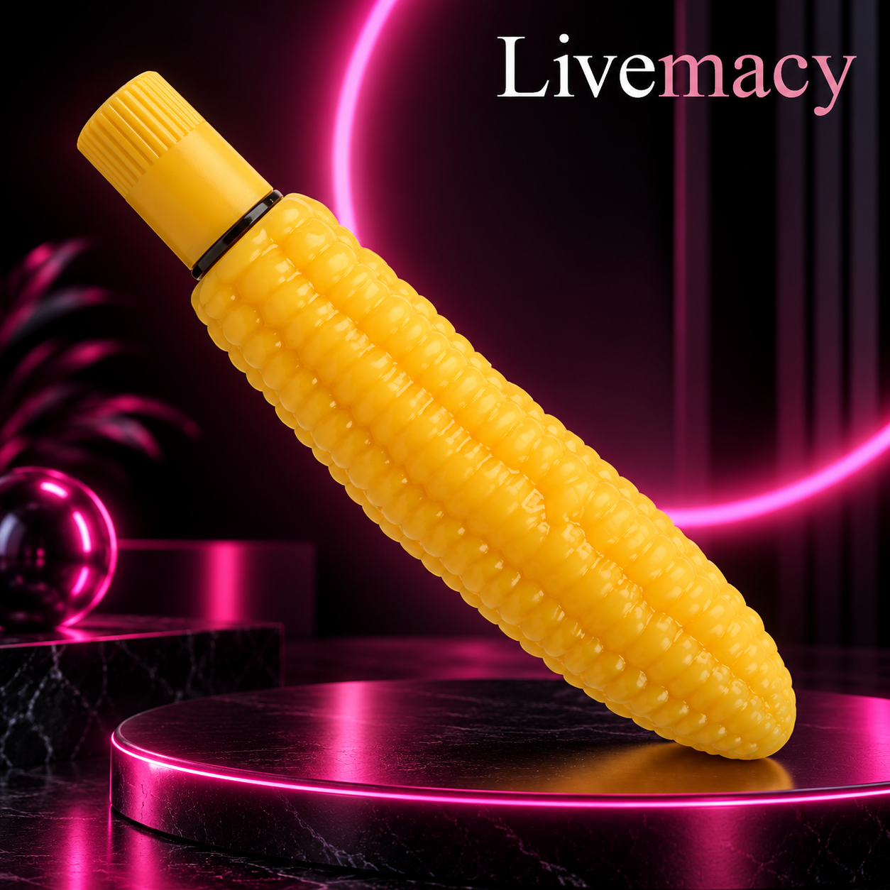 Corn Shape Soft Touch Vibrator For Women