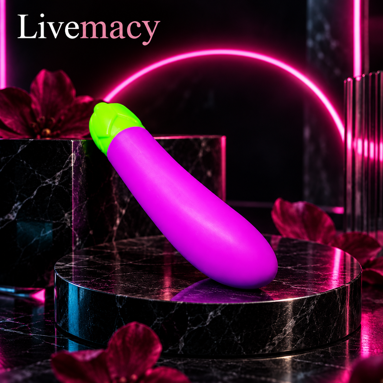 Egg Plant Discreet Vibrator