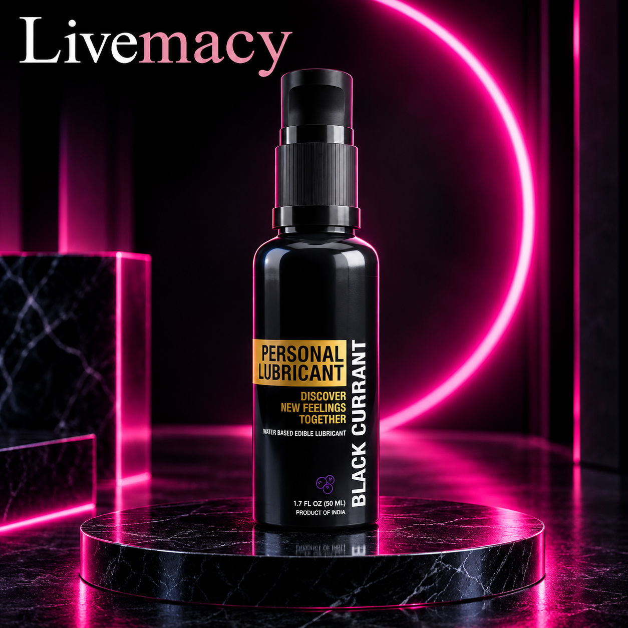 Kaamraj Personal Lubricant Water Based 100 Ml Black Currant Flavour
