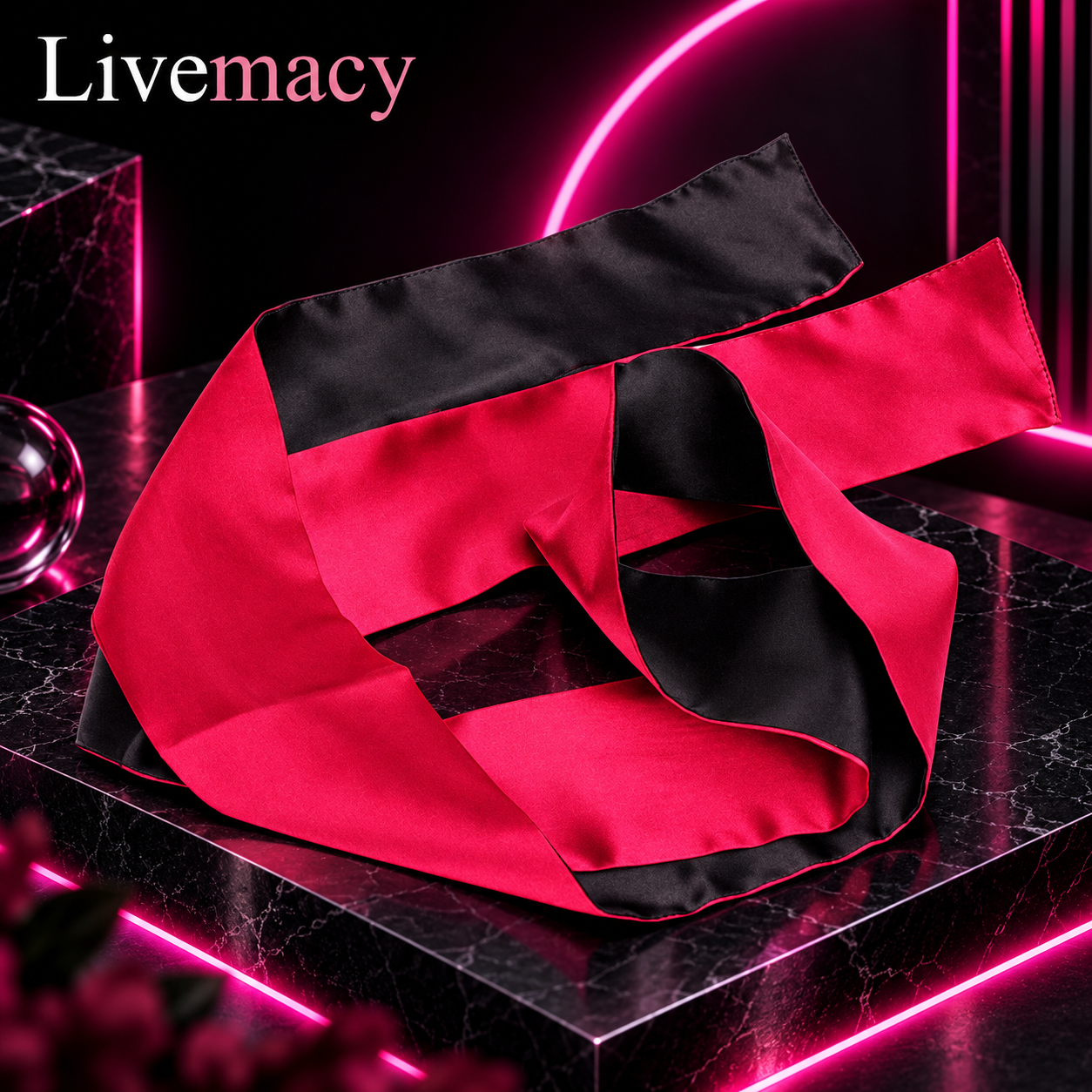 Make Love Blindfold Black