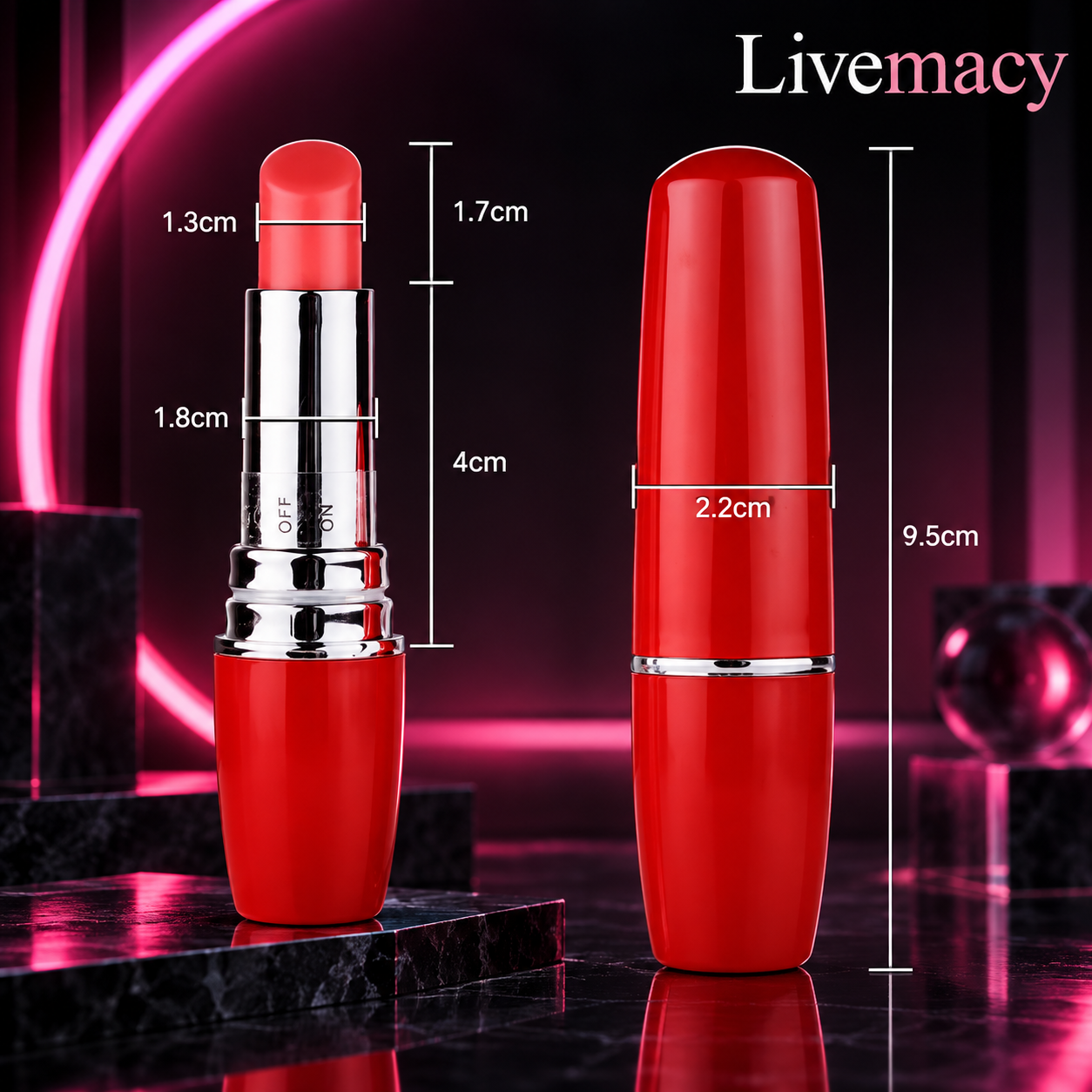 Mini Secret Lipstick Shape Vibrator