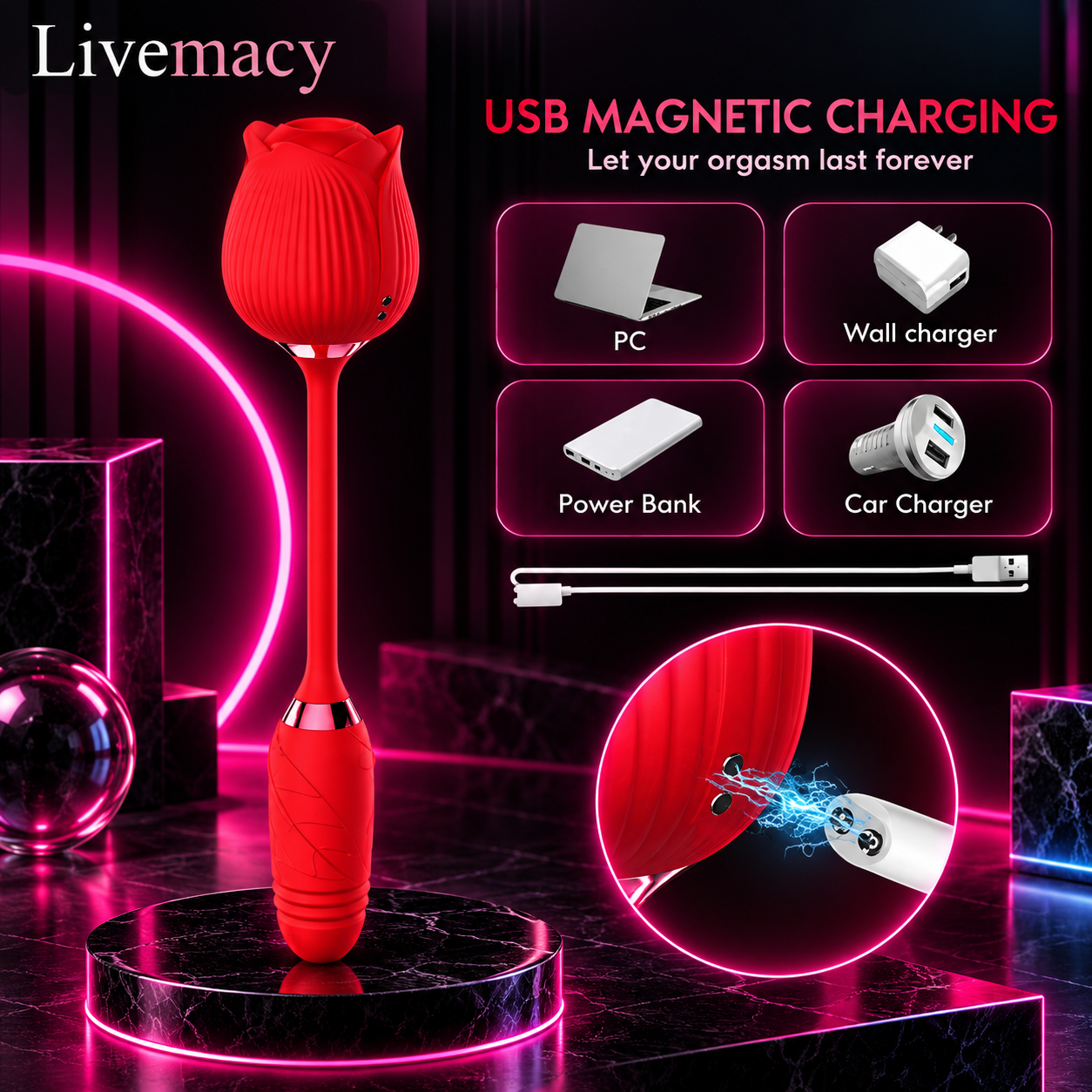 Rosalina Pro Thrusting Licker Vibrator