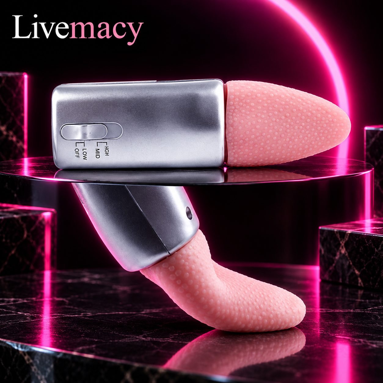 Silicon Oral Tongue Vibrator